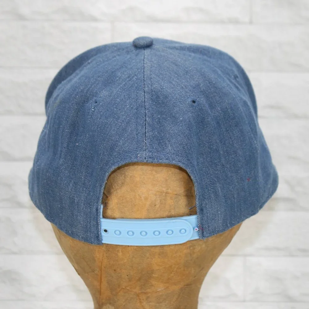 Hat Denim Love Life Floral Trucker Baseball Cap 6 Panel Feminine